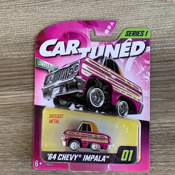 Car Tuned 64 Chevy Impala Series 1 Diecast Metal CarTuned MGA Tooned Lowriders - Picture 9 of 9